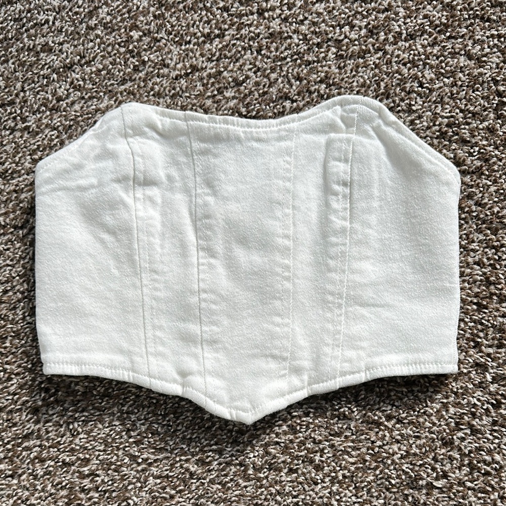 Women's White Corset